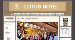 Desktop Screenshot of lotus-hotel.com